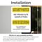 Signmission We Prosecute Shoplifters Bilingual OSHA Security Notice Sign, Vinyl Decal, 7in W x 10in L, 2PK OS-2PACK-SN-D-710-L-11680 - alternate 6